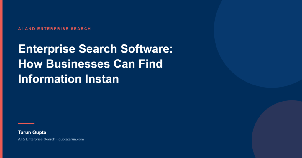 Cover image for the article Enterprise Search Software: How Businesses Can Find Information Instantly
